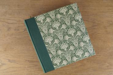 Klassisches Fotoalbum, "Leni", grünes Fotoalbum